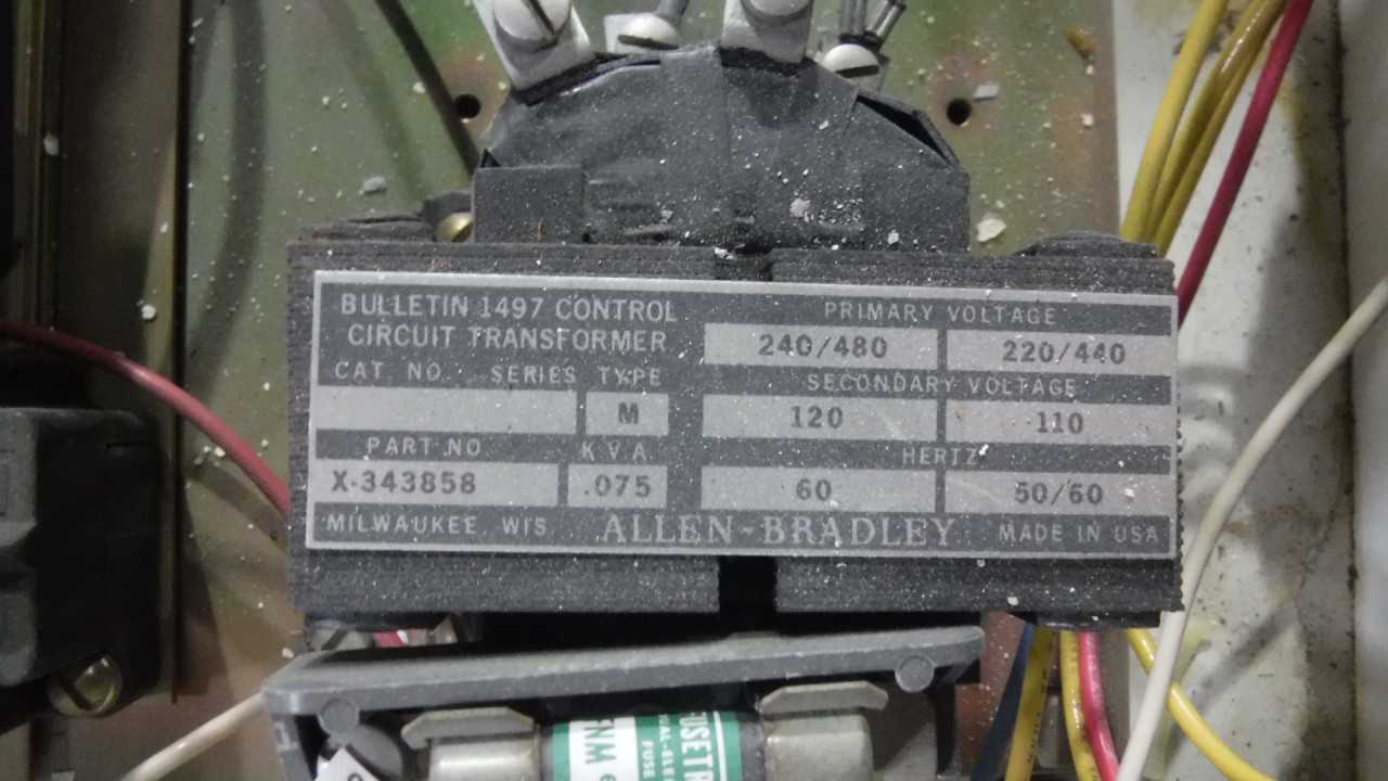 10 HP Allen Bradley Size 1 Starter - DISCONNECT SWITCHES