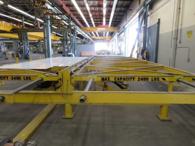 Hydraulic Motorized Tilt Table for Sheets, 2400 Lb Capacity - MATERIAL HANDLING