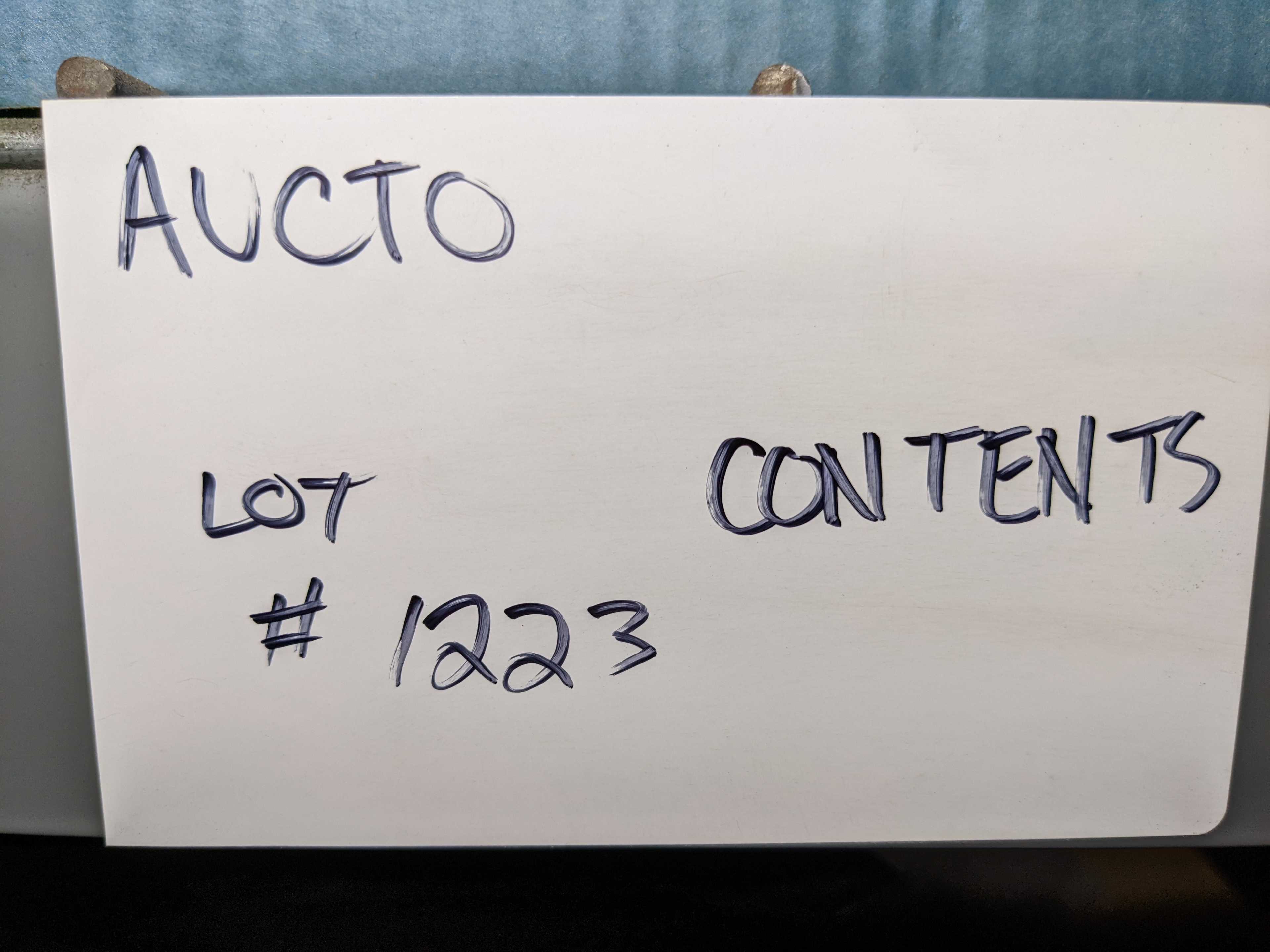 CONTENTS OF SHELVING - ELECTRICAL COMPONENTS