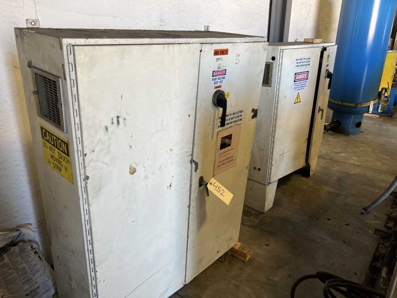 Lot of 2 Electrical Cabinets with Siemens Simoreg Speed Drive - ELECTRICAL COMPONENTS
