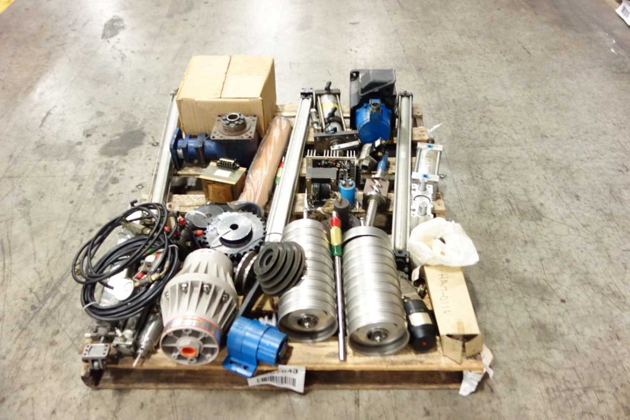 1 PALLET OF ASSORTED MRO - INDUSTRIAL PARTS