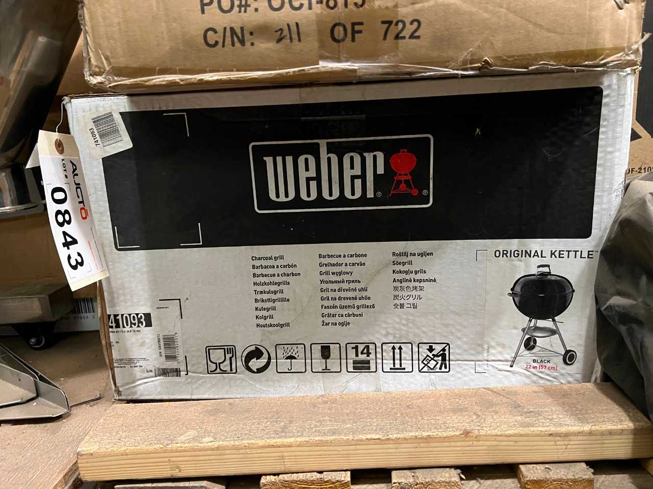 WEBER 41093 KETTLE CHARCOAL GRILL - ELECTRIC POWER TOOLS