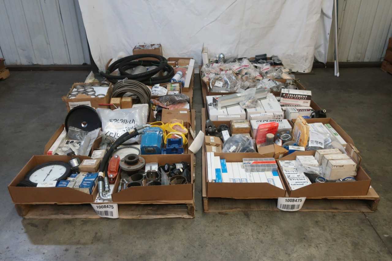 4 PALLETS OF ASSORTED MRO - INDUSTRIAL PARTS