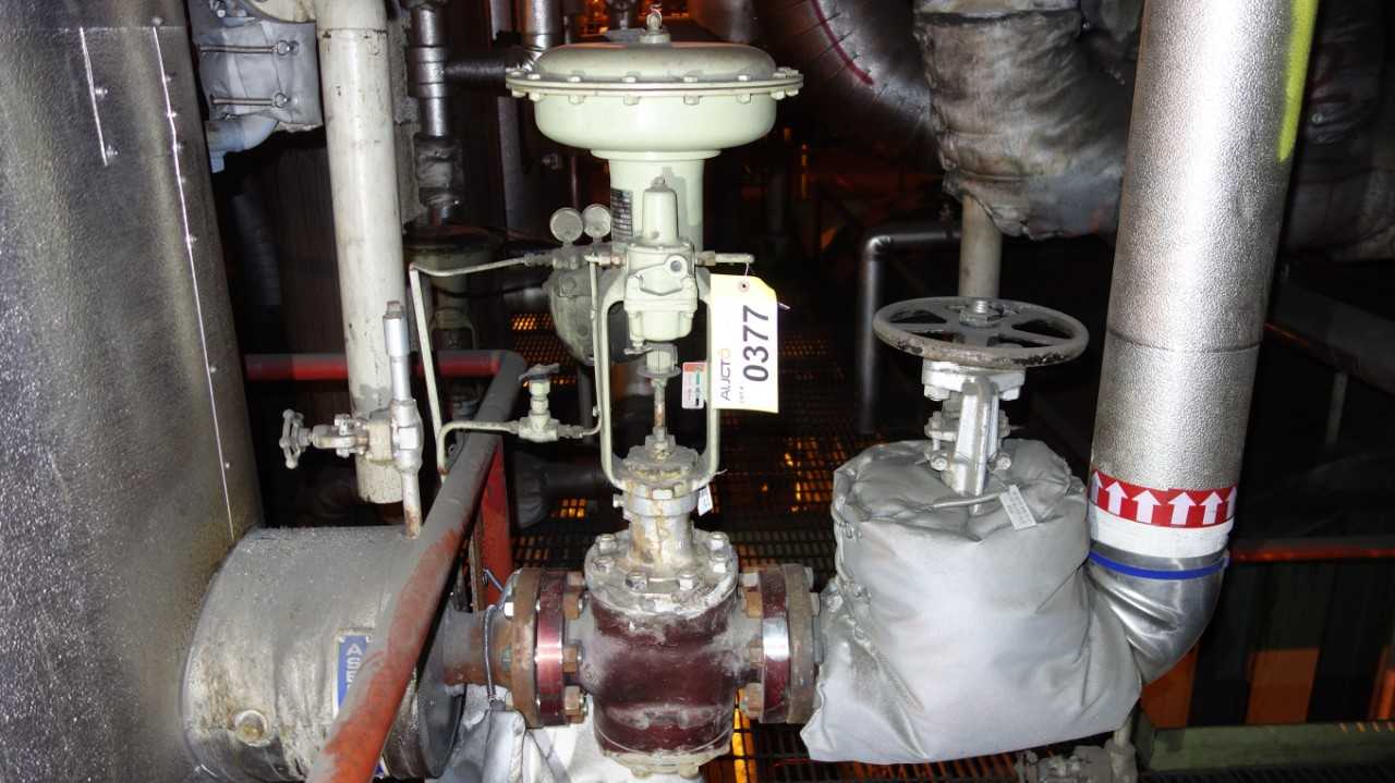 FISHER 657-A 3 IN 300 STAINLESS CONTROL VALVE - CONTROL VALVE