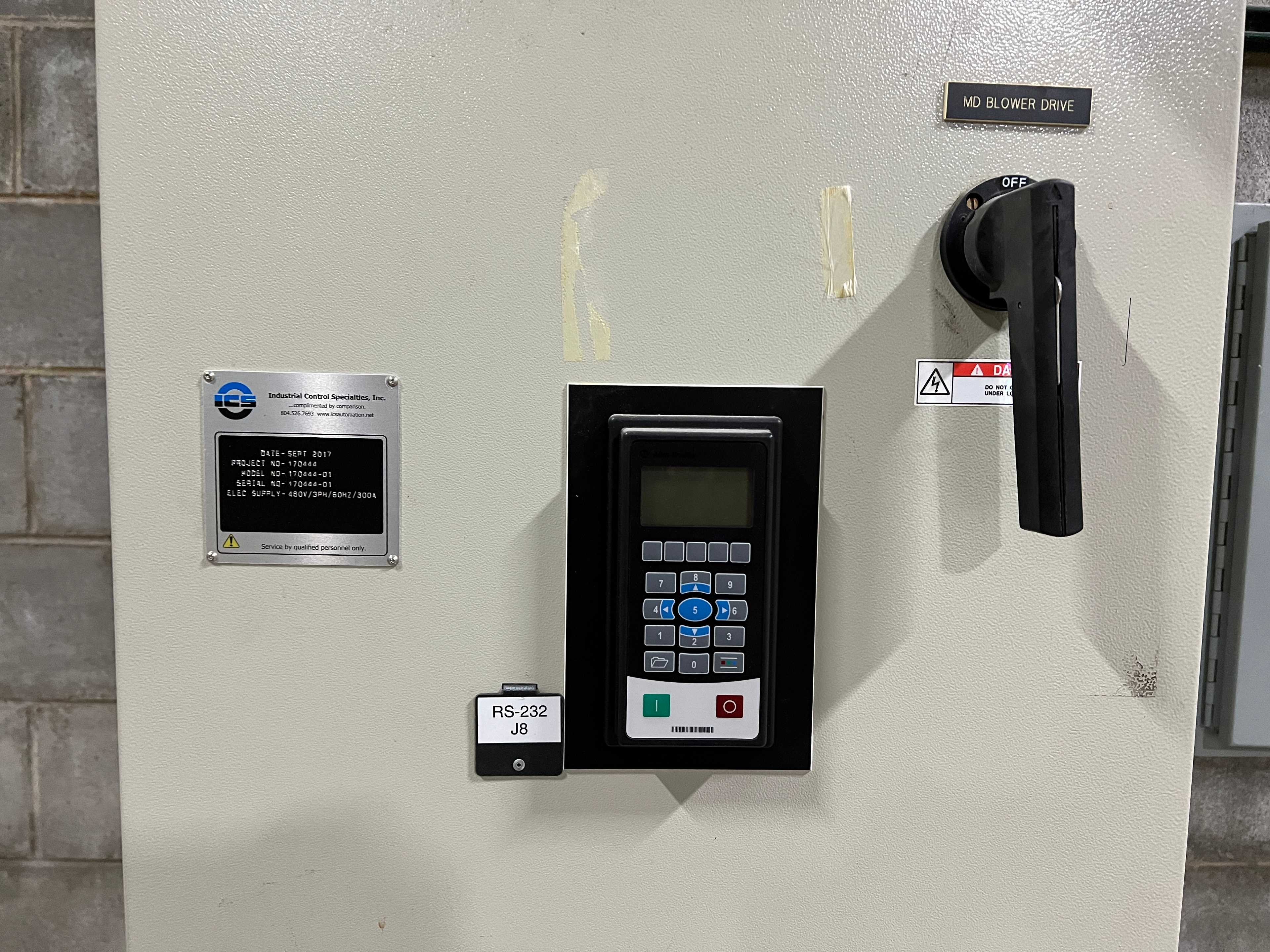 ALLEN BRADLEY POWERFLEX 753 200HP VFD - MOTOR DRIVES