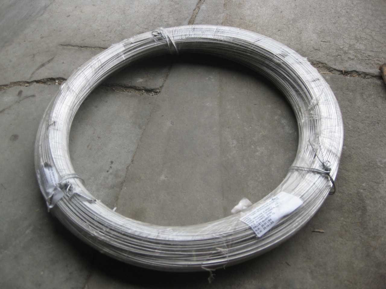 10 ROLLS OF 16 GAUGE STAINLESS TIE WIRE ( 25 LBS PER ROLL - MACHINING ACCESSORIES & TOOLING
