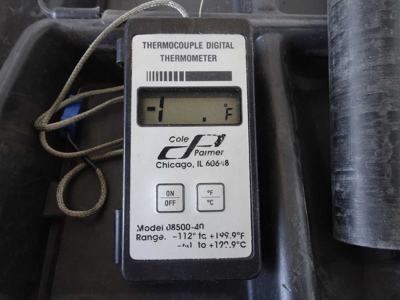 COLE PARMER 08500-40 Thermocouple & case - NICE - ELECTRICAL COMPONENTS