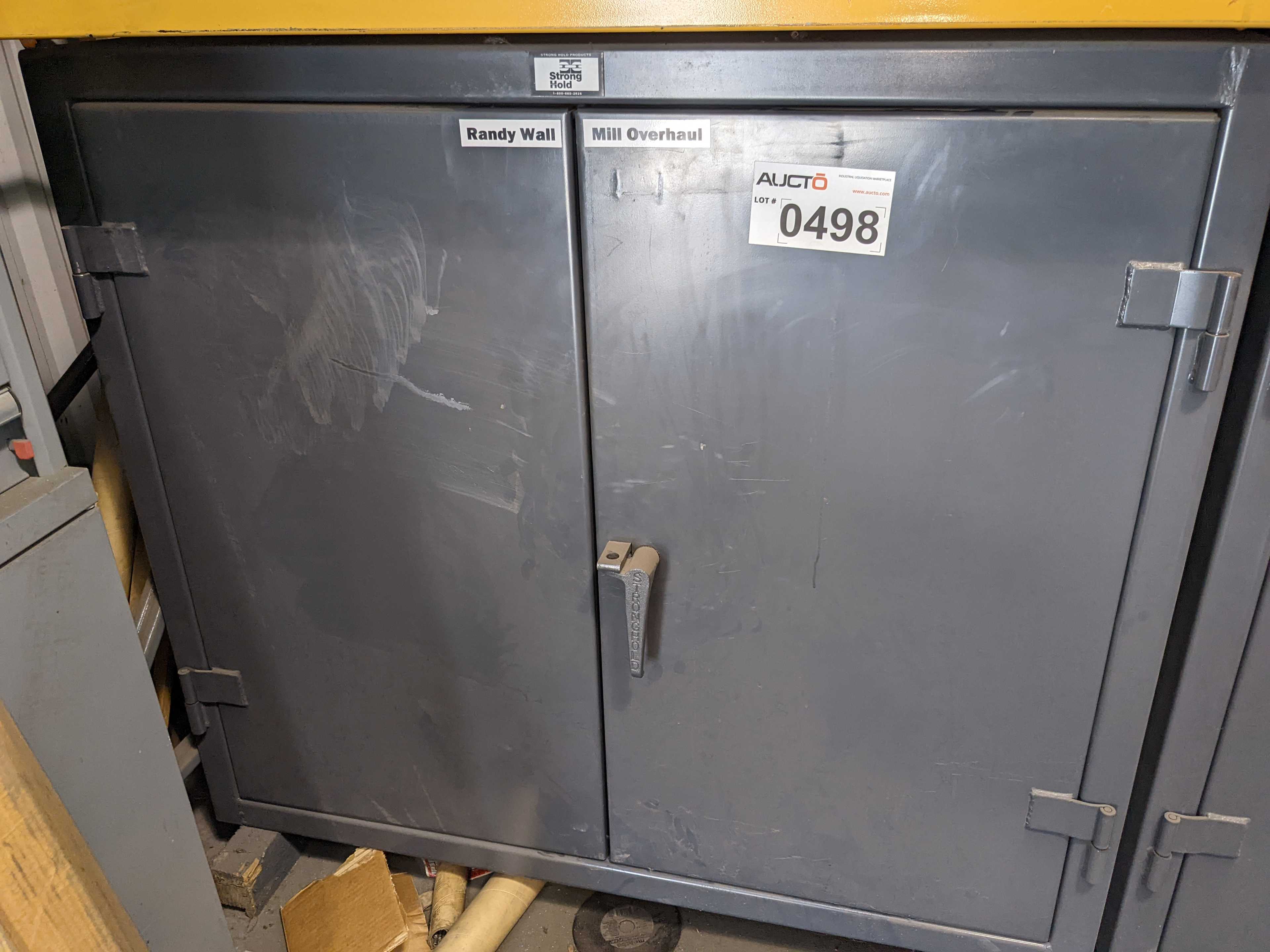 CABINET WITH CONTENTS - LIFTING EQUIPMENT CABINET WITH CONTENTS - LIFTING EQUIPMENT