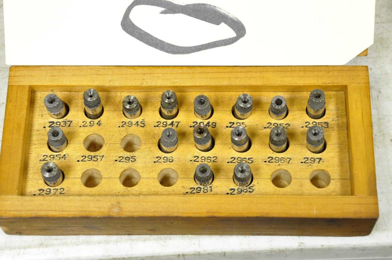 Partial Pin Gauge Set - INSTRUMENTATION