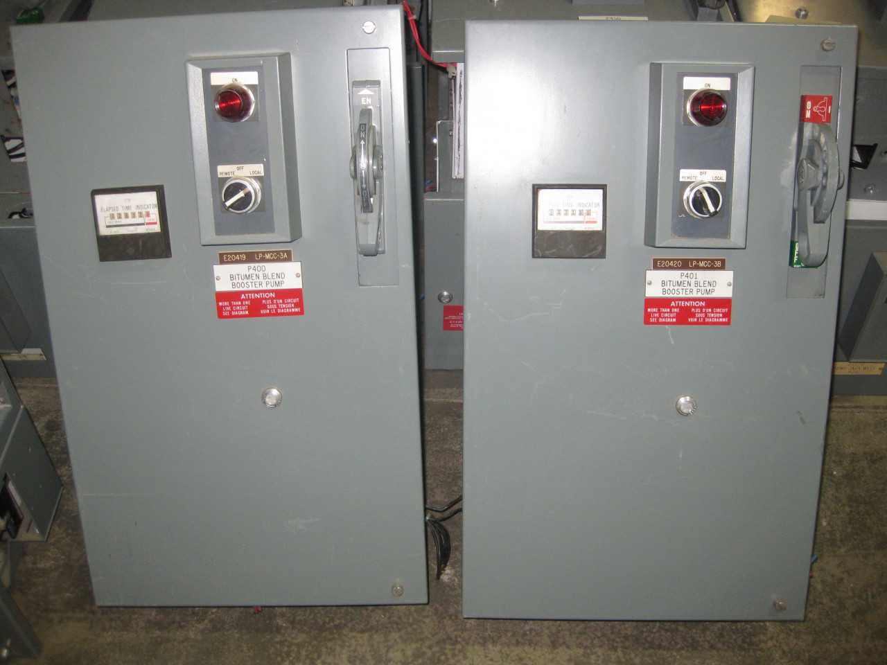 Allen Bradley MCC BUCKETS SIZE 3 STR 100 BREAKER QTY 2 - MOTOR CONTROL CENTERS