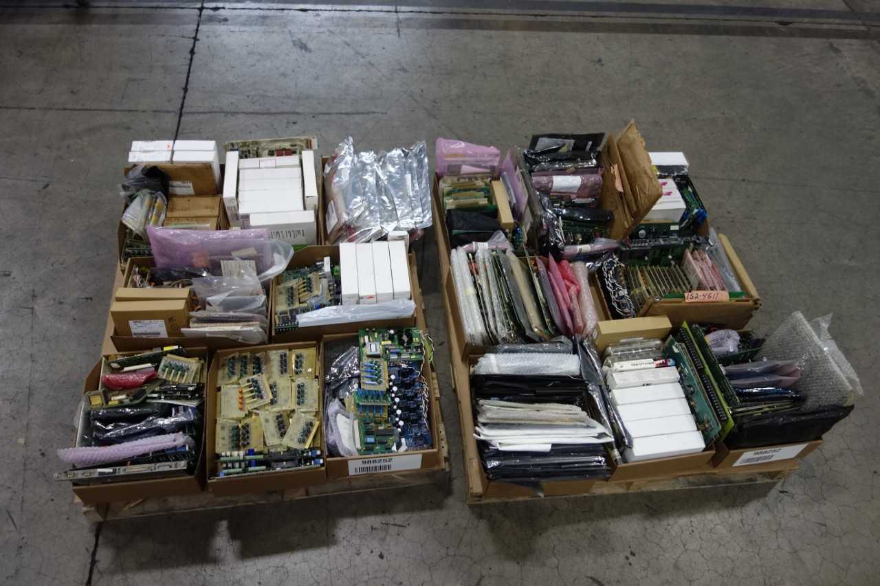 2 PALLETS OF ASSORTED PCB CIRCUIT BOARDS - AUTOMATION & CONTROLS