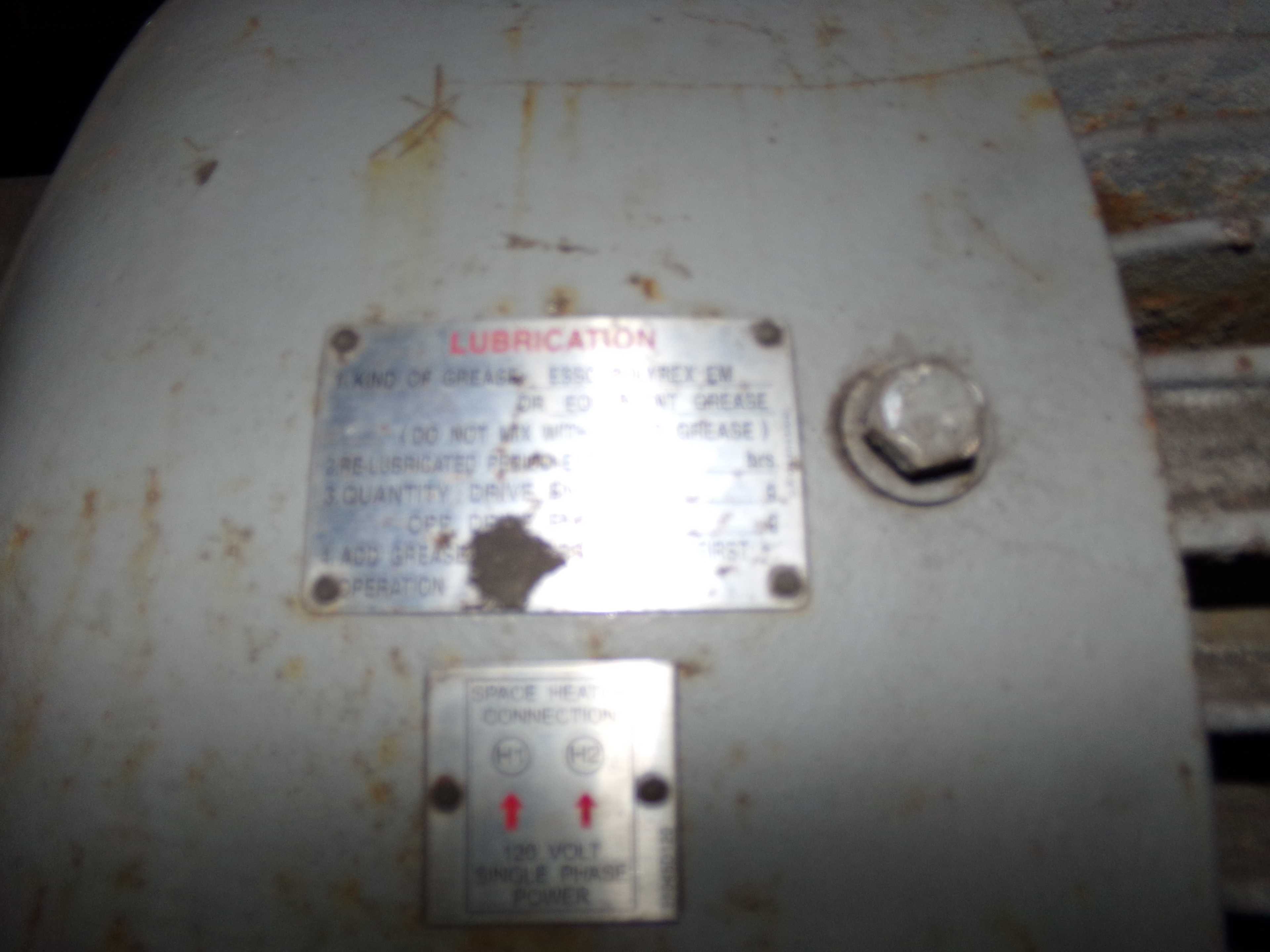 TECO WESTINGHOUSE AEHH8N ELECTRIC MOTOR - ELECTRIC MOTORS