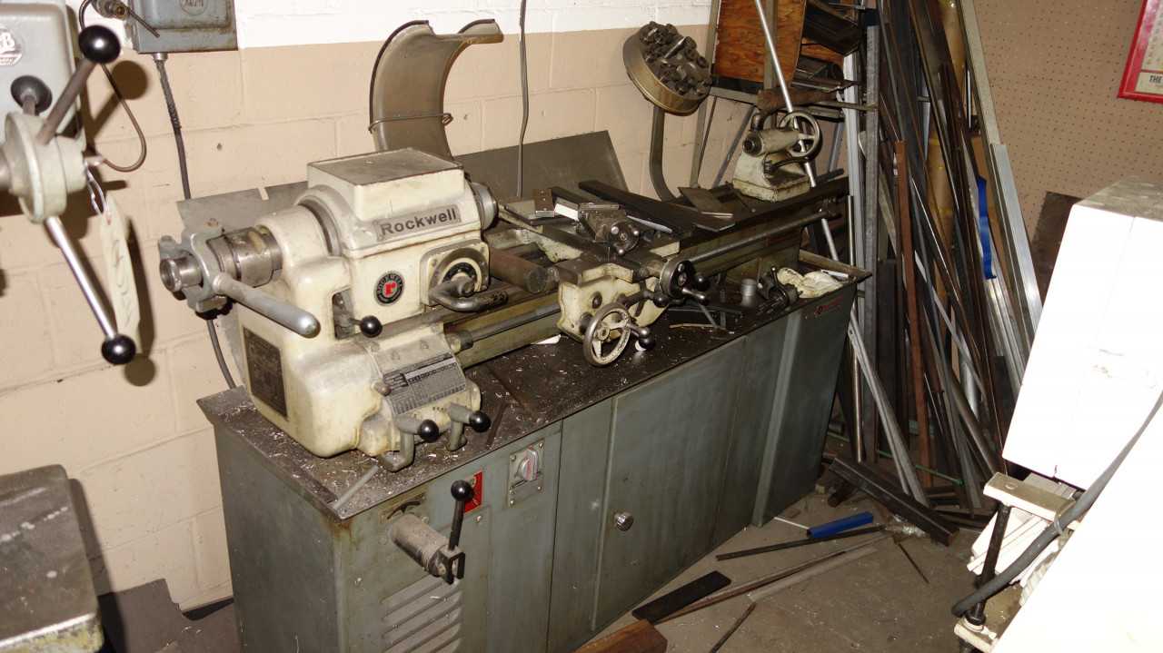DELTA ROCKWELL 11IN METAL LATHE - LATHES