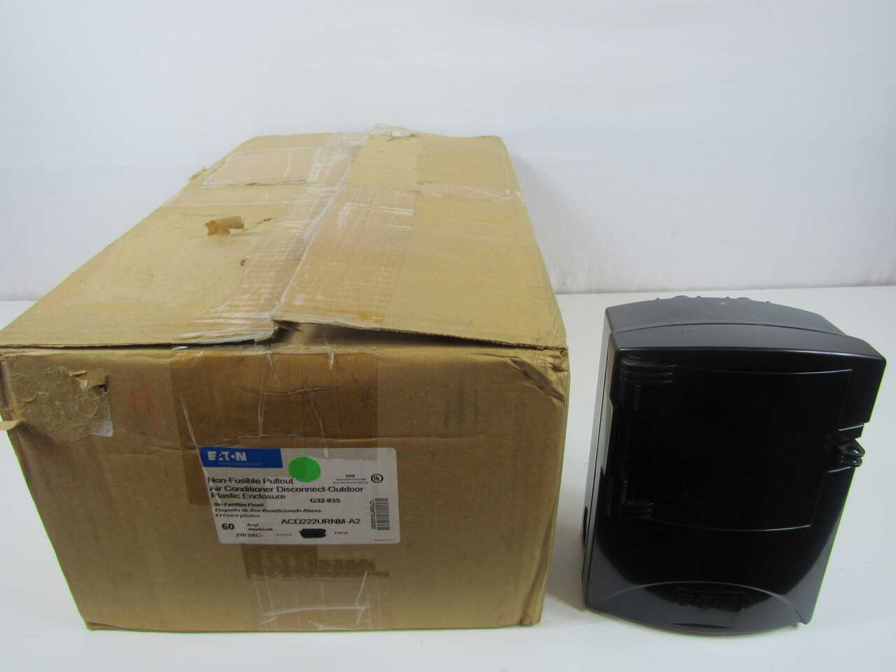 Quantity of 10x ACD222URNM-A2 Electrical Enclosures - ELECTRICAL ENCLOSURES Quantity of 10x ACD222URNM-A2 Electrical Enclosures - ELECTRICAL ENCLOSURES