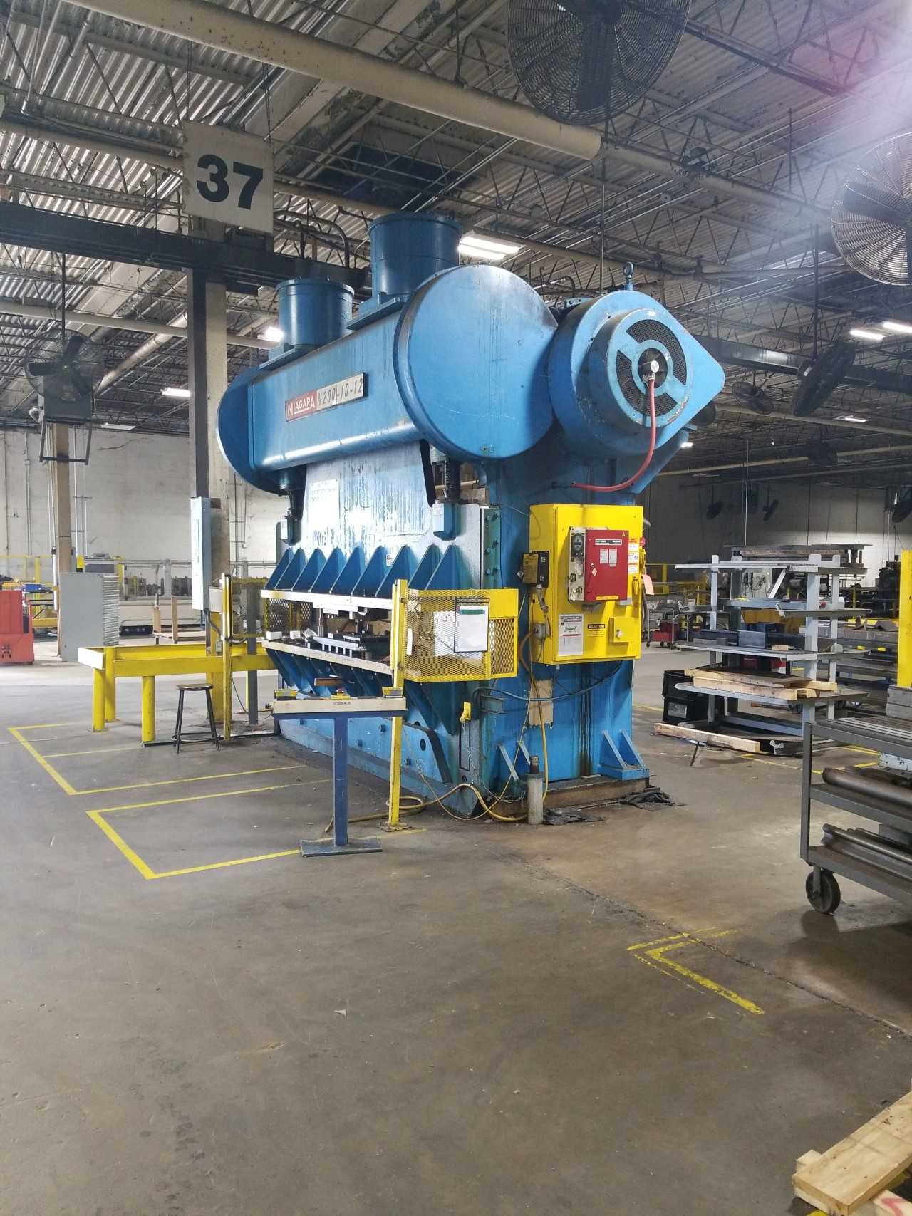 Niagara N200-10-12 Press Brake 200Ton 12Ft - PRESS BRAKES