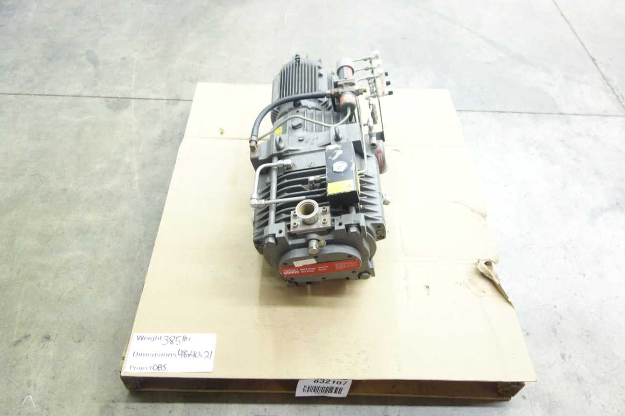 EDWARDS DP80 DRY 4KW 208-230/460V-AC MULTI-STAGE PUMP - PUMPS