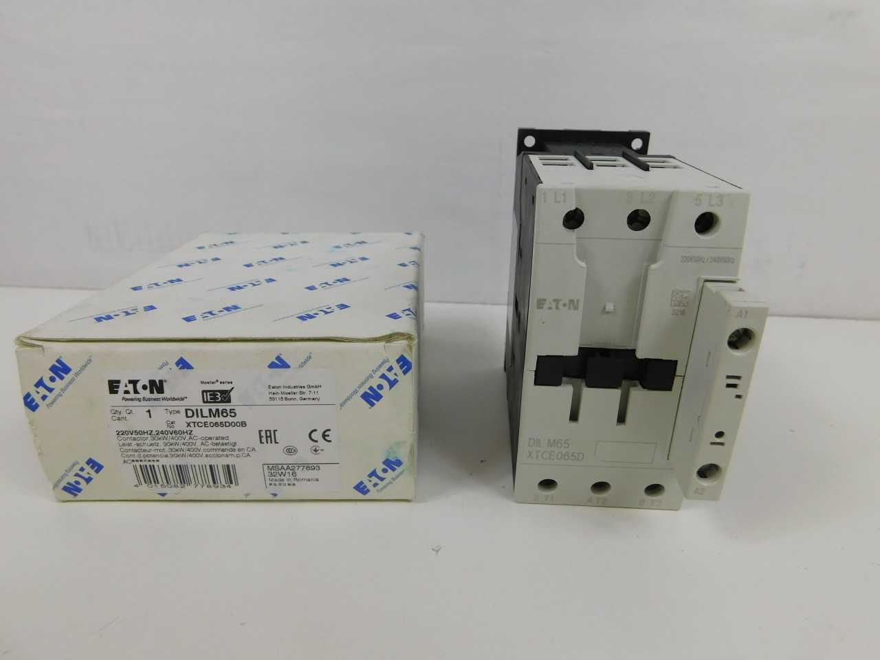 Quantity of 9x Assorted Contactors - CONTACTORS
