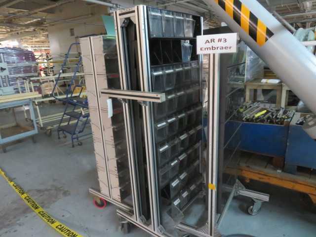 Contents of Aluminum Racks and Racks - SHELVING