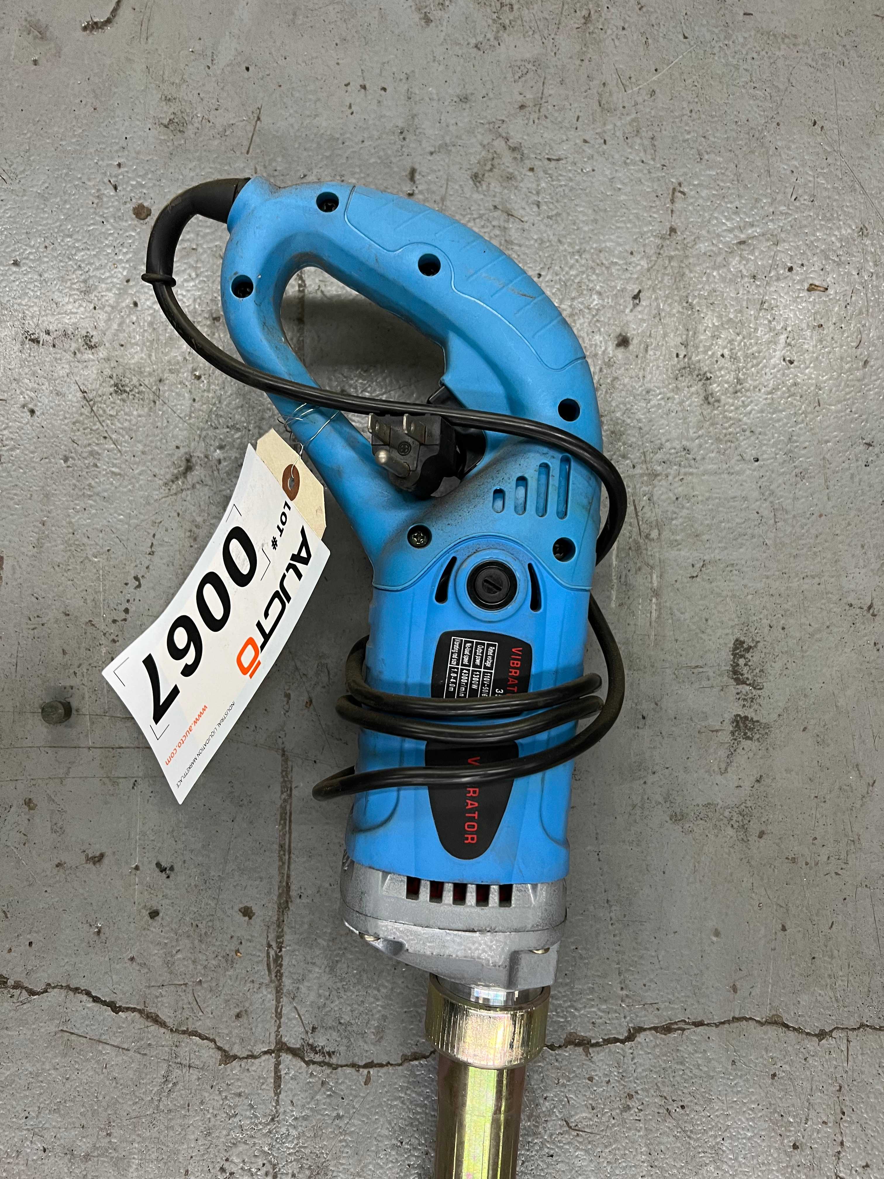 ZHENLI ZX35-3 HANDHELD CONCRETE VIBRATOR - INDUSTRIAL PARTS
