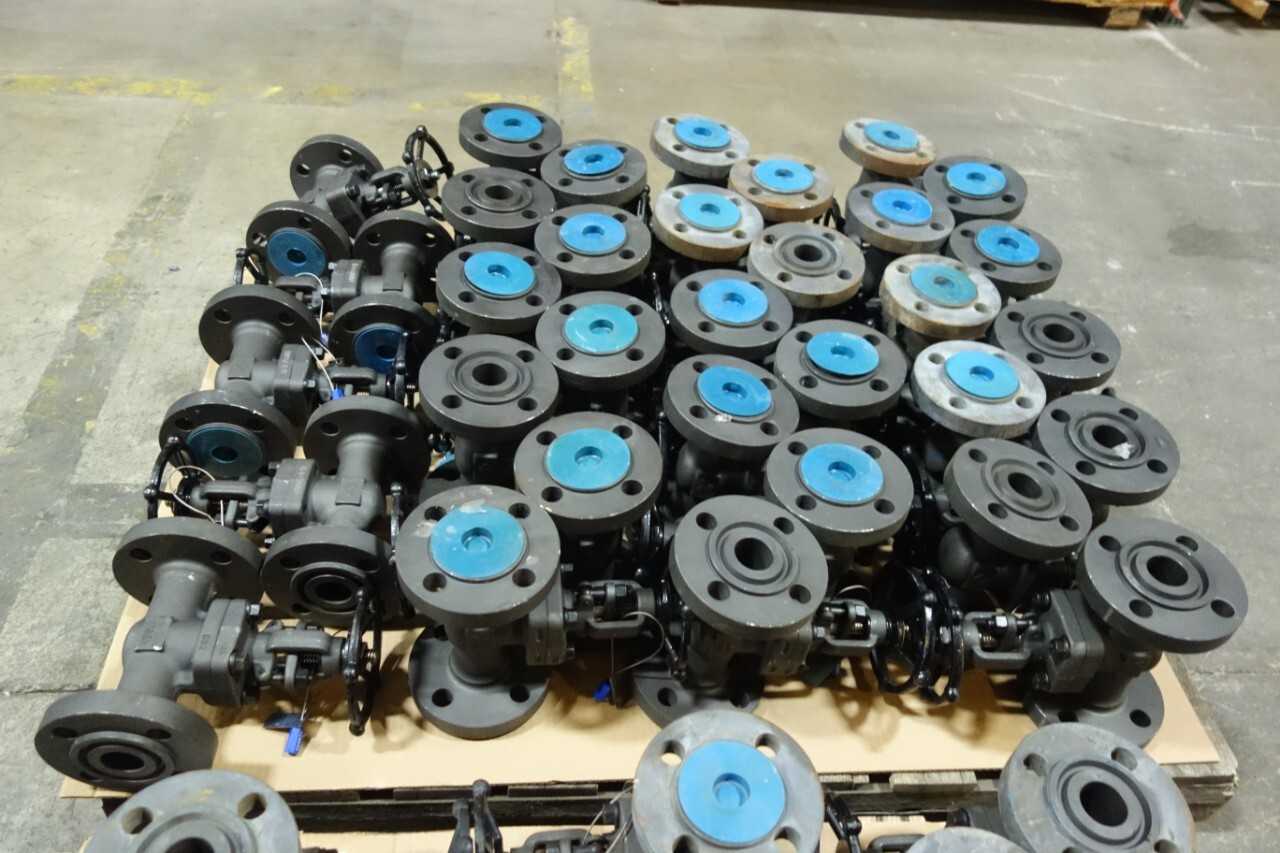 2 PALLETS OF CHAODA CL600 1-1/2 IN GATE VALVES - VALVES