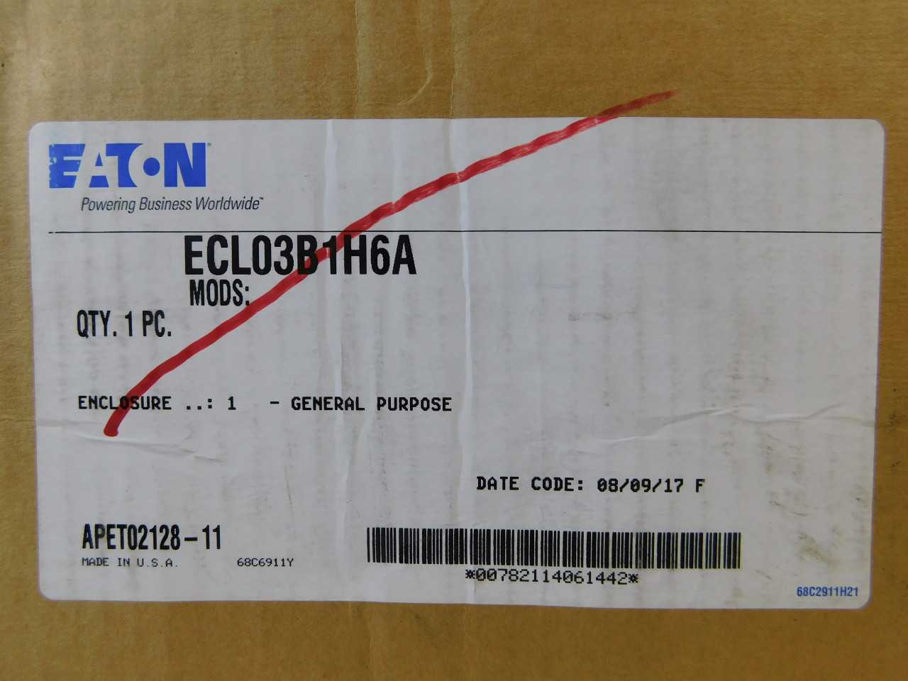 Lot of Quantity 5x ECL03B1H6A Lighting Contactors - LIGHTING