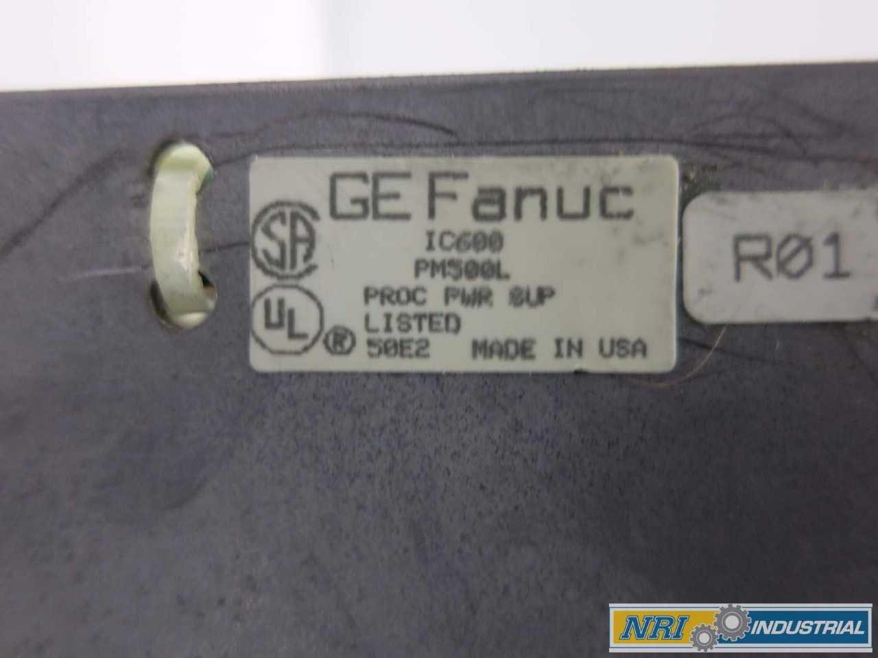 GE FANUC SERIES SIX CPU PROCESSOR/POWER SUPPLY MODULE - MISCELLANEOUS