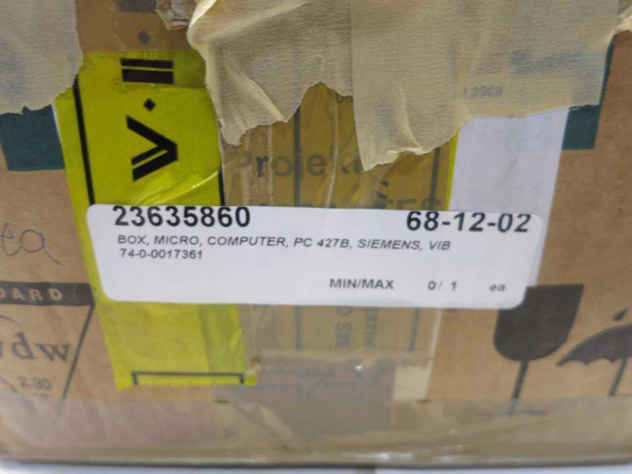 SIEMENS SIMATIC MICROBOX PC 427B INDUSTRIAL PC - MISCELLANEOUS