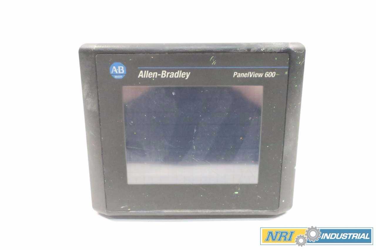 ALLEN BRADLEY PANELVIEW 600 OPERATOR INTERFACE PANEL - MISCELLANEOUS
