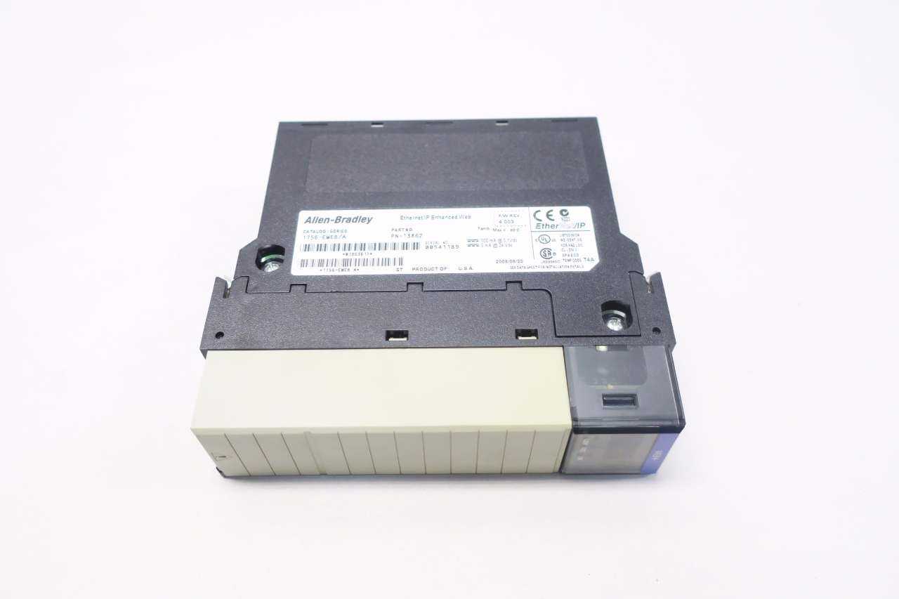 ALLEN BRADLEY CONTROLLOGIX ETHERNET/IP WEB SERVER MODULE - MISCELLANEOUS