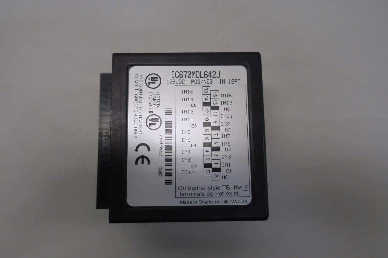 GE FANUC FIELD CONTROL 16PT INPUT MODULE - MISCELLANEOUS