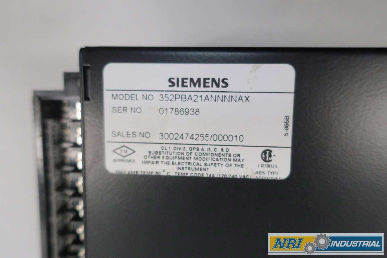 SIEMENS 352P DIGITAL PROCESS CONTROLLER - MISCELLANEOUS