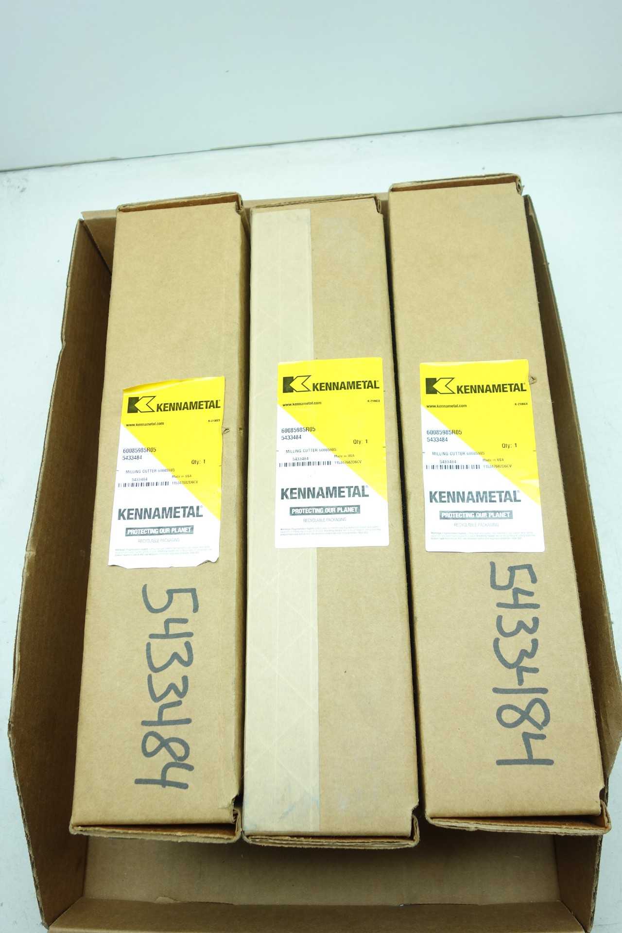 LOT OF 3 NEW KENNAMETAL MILLING CUTTER - MILLING TOOLS