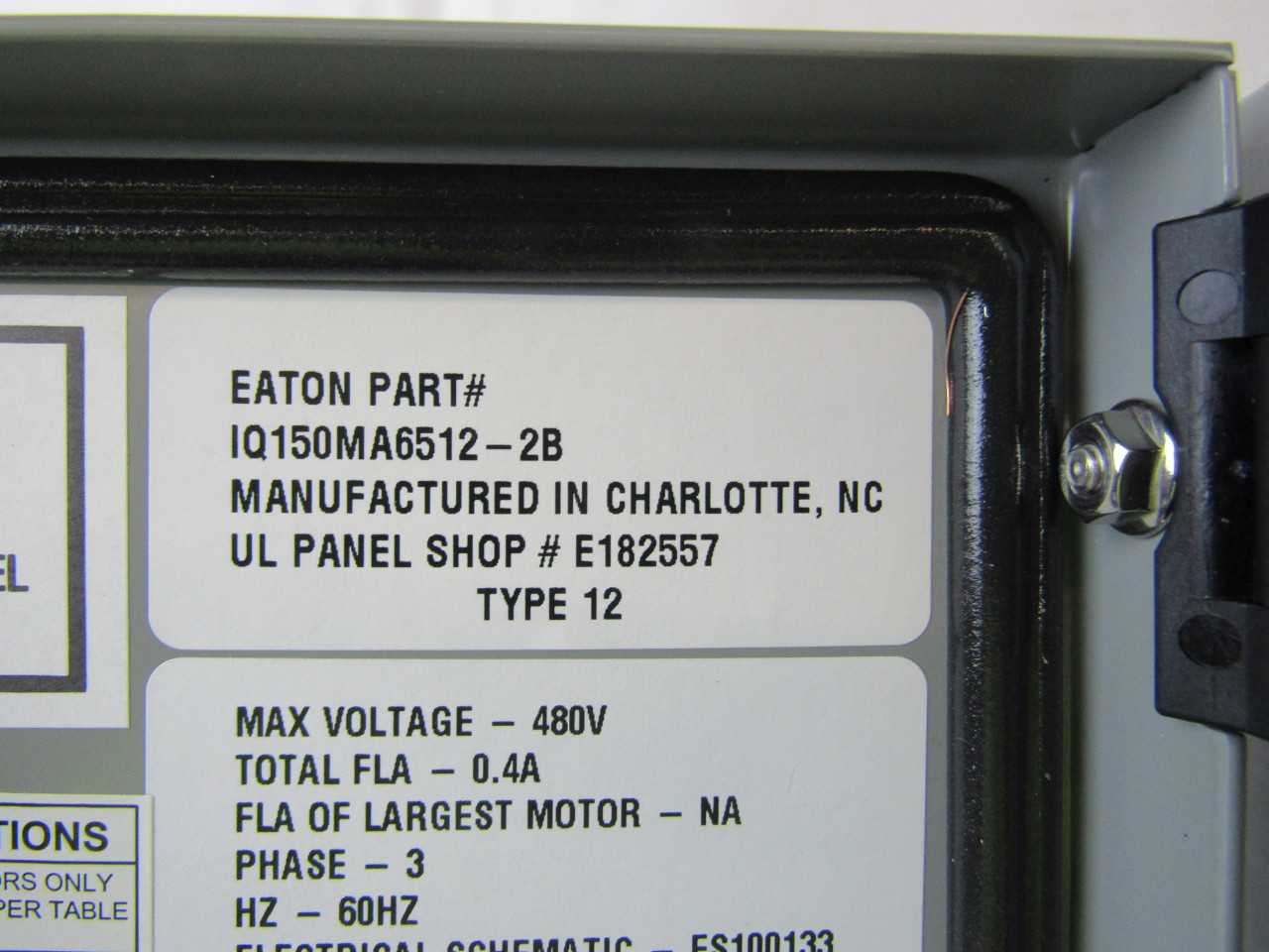 Lot of Quantity 1x IQ150MA6512-2B Meter - VALVES