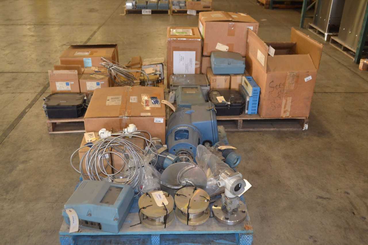 3 PALLETS OF ASSORTED INSTRUMENTATION - MISCELLANEOUS
