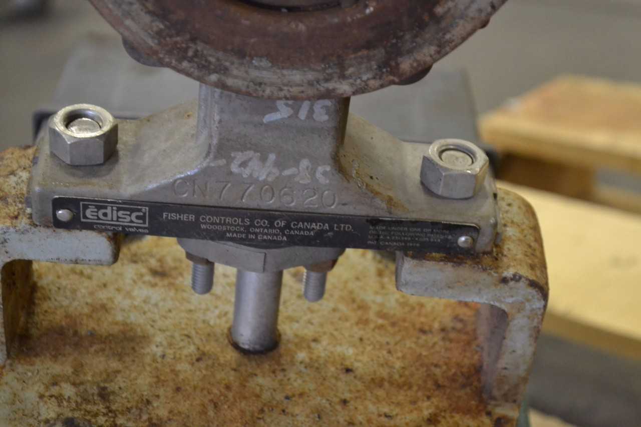 FISHER 1051 VEE DISC 3 IN 600 STAINLESS CONTROL VALVE - MISCELLANEOUS