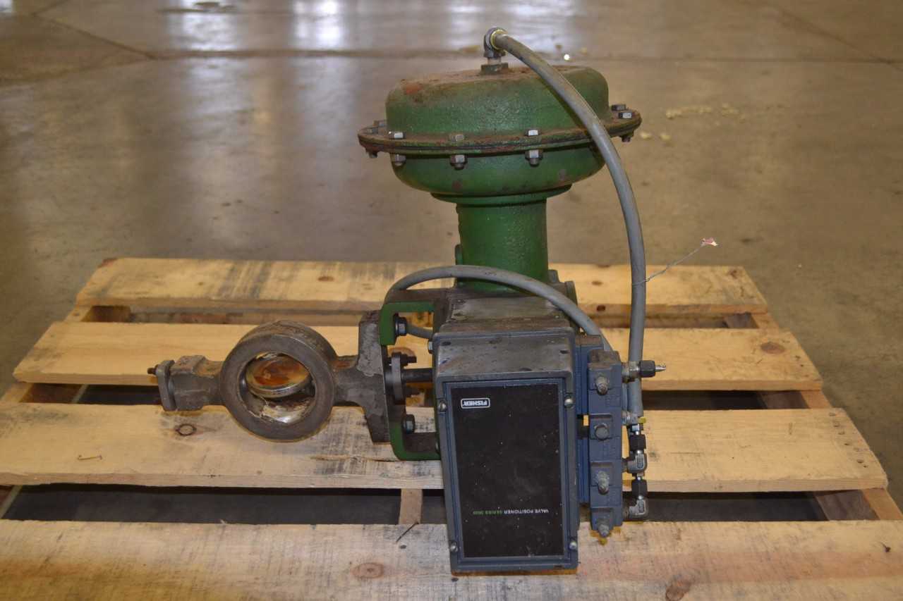 FISHER 1051 VEE DISC 3 IN 600 STAINLESS CONTROL VALVE - MISCELLANEOUS