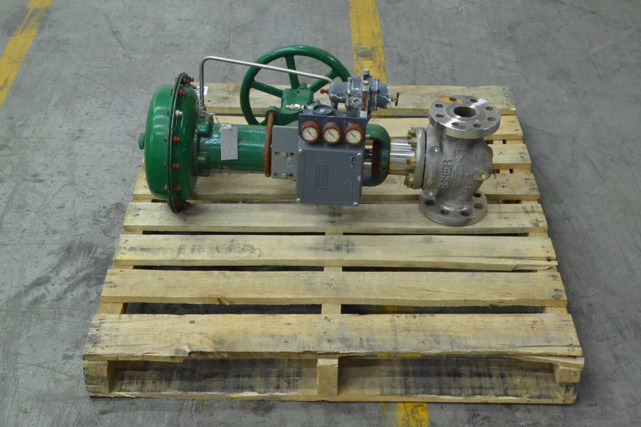 FISHER 657 ET 2 IN CLASS 300 STAINLESS CONTROL VALVE (BRAMPTON) - MISCELLANEOUS