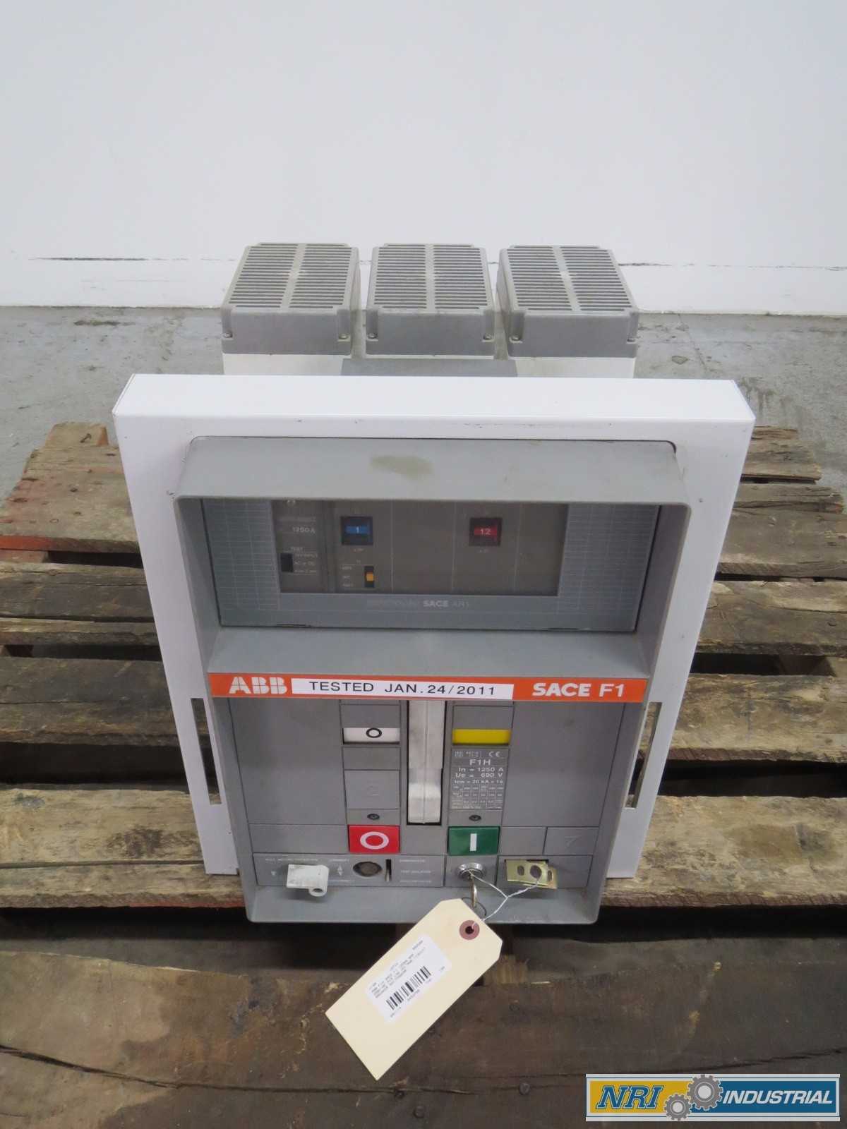 ABB F1H SACE F1 CIRCUIT BREAKER SWITCHGEAR - MISCELLANEOUS ABB F1H SACE F1 CIRCUIT BREAKER SWITCHGEAR - MISCELLANEOUS