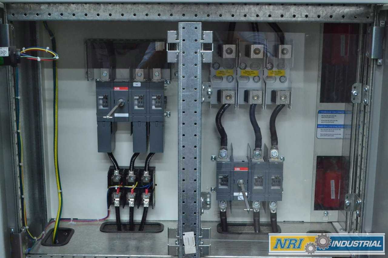NEW ABB MNS-MCC 2X VERTICAL SECTIONS MCC FEEDER BUCKET SWITCHGEAR - MISCELLANEOUS
