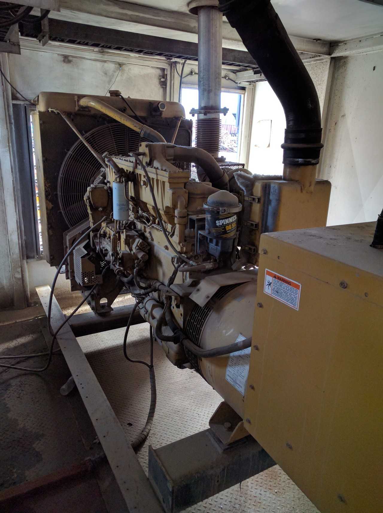 1997 CATERPILLAR 3406 400KVA 480V-AC GENERATOR - ALBERTA, CANADA - MISCELLANEOUS