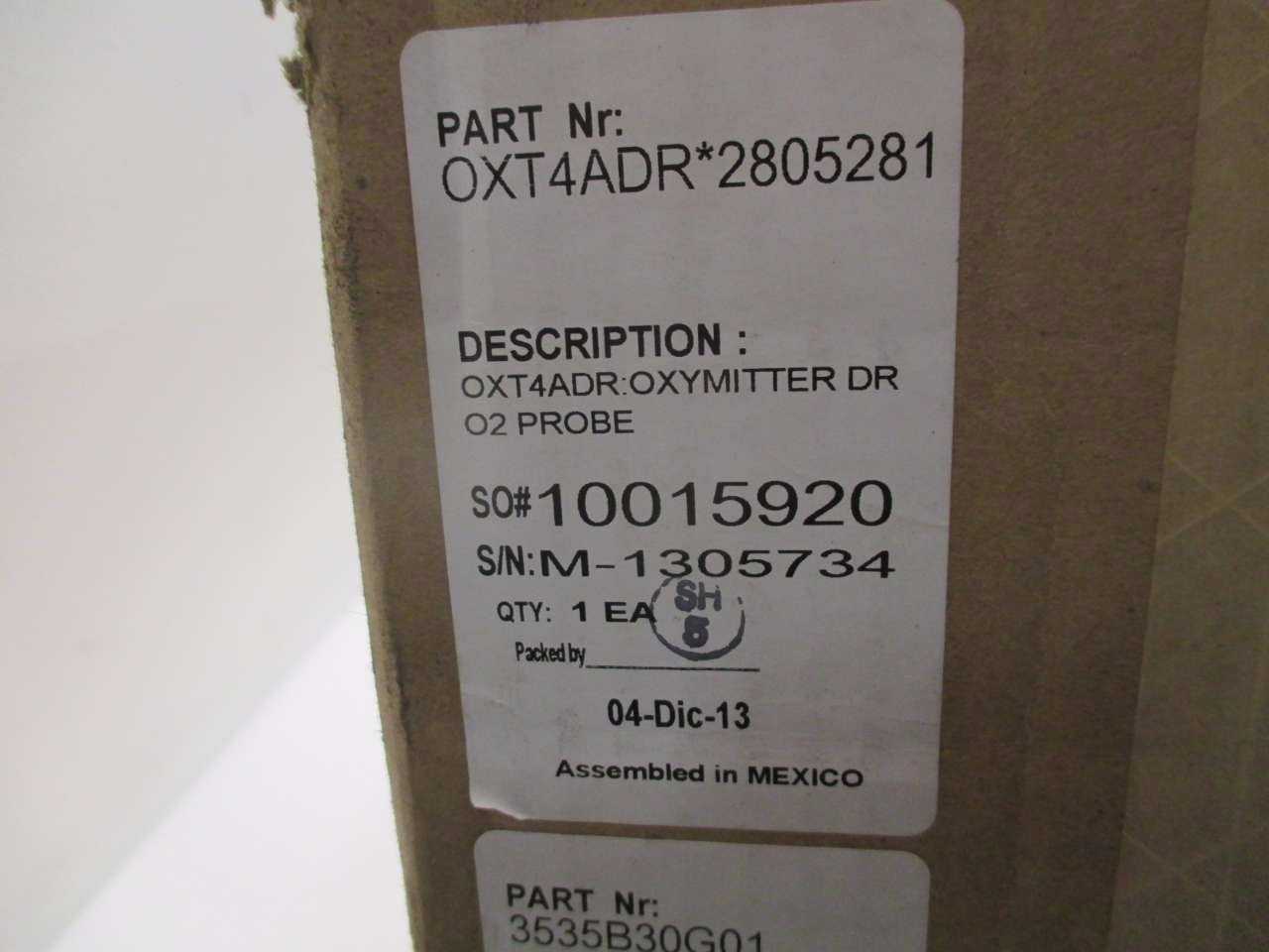NEW ROSEMOUNT OXYMITTER GAS PROBE SENSOR - MISCELLANEOUS