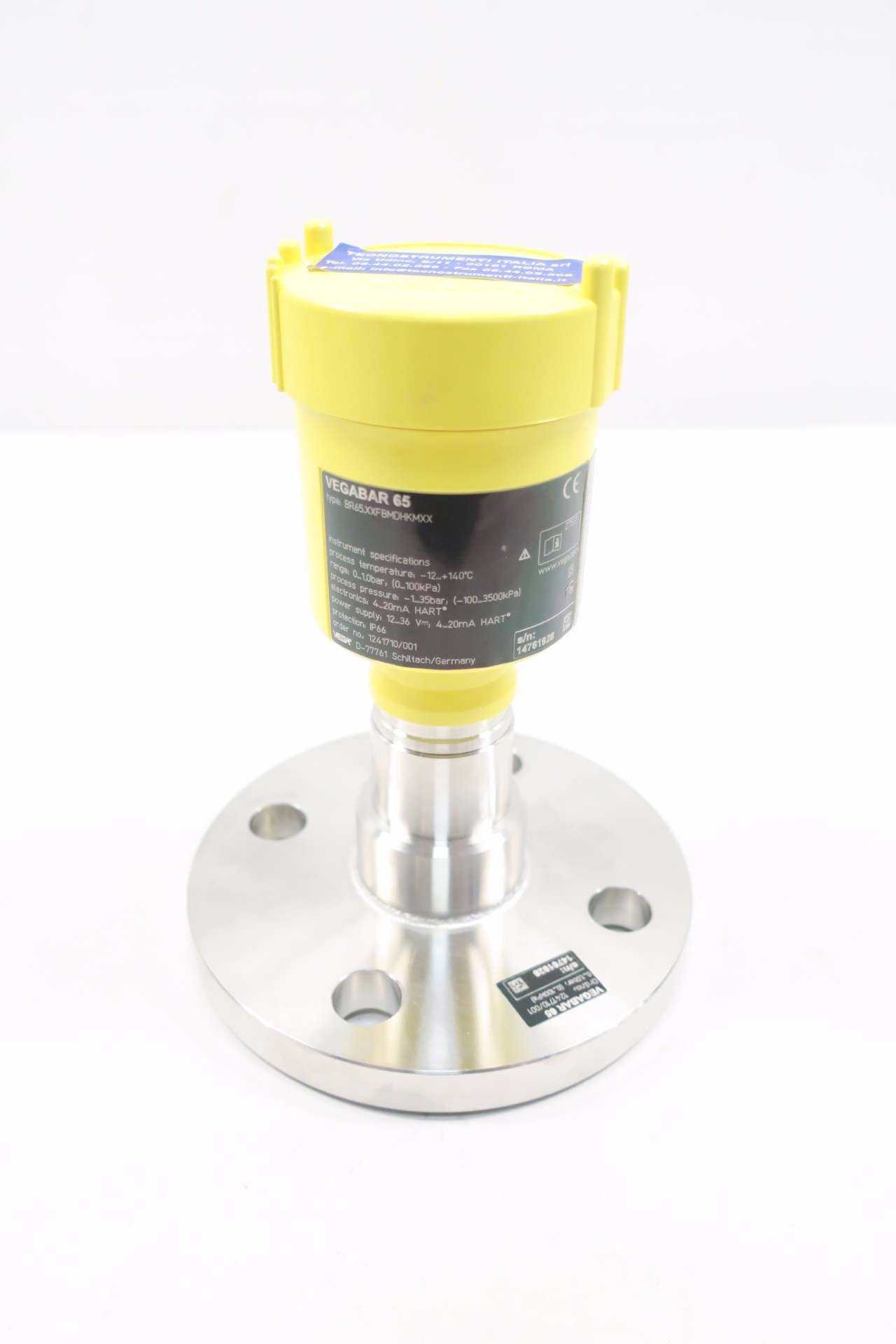 VEGA VEGABAR 65 1BAR PRESSURE TRANSMITTER - MISCELLANEOUS