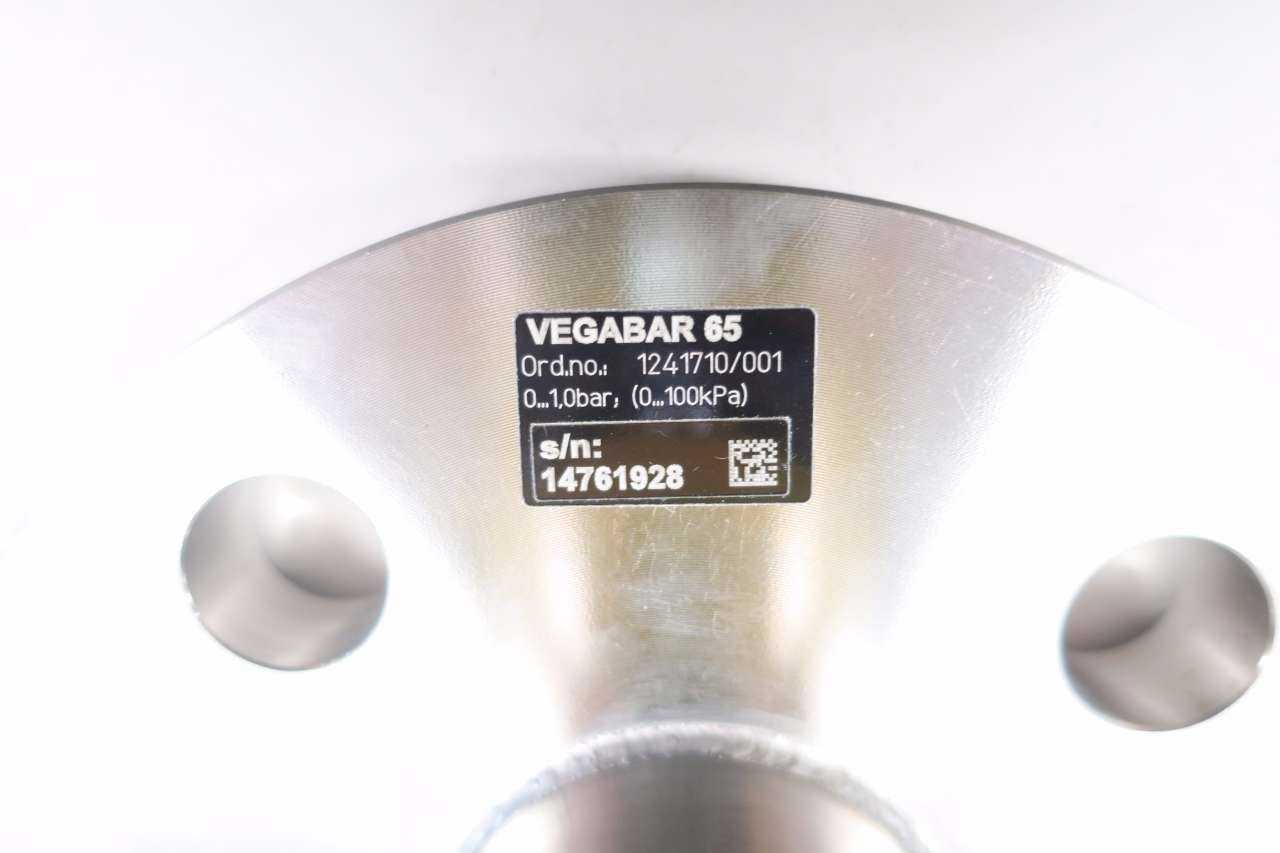 VEGA VEGABAR 65 1BAR PRESSURE TRANSMITTER - MISCELLANEOUS
