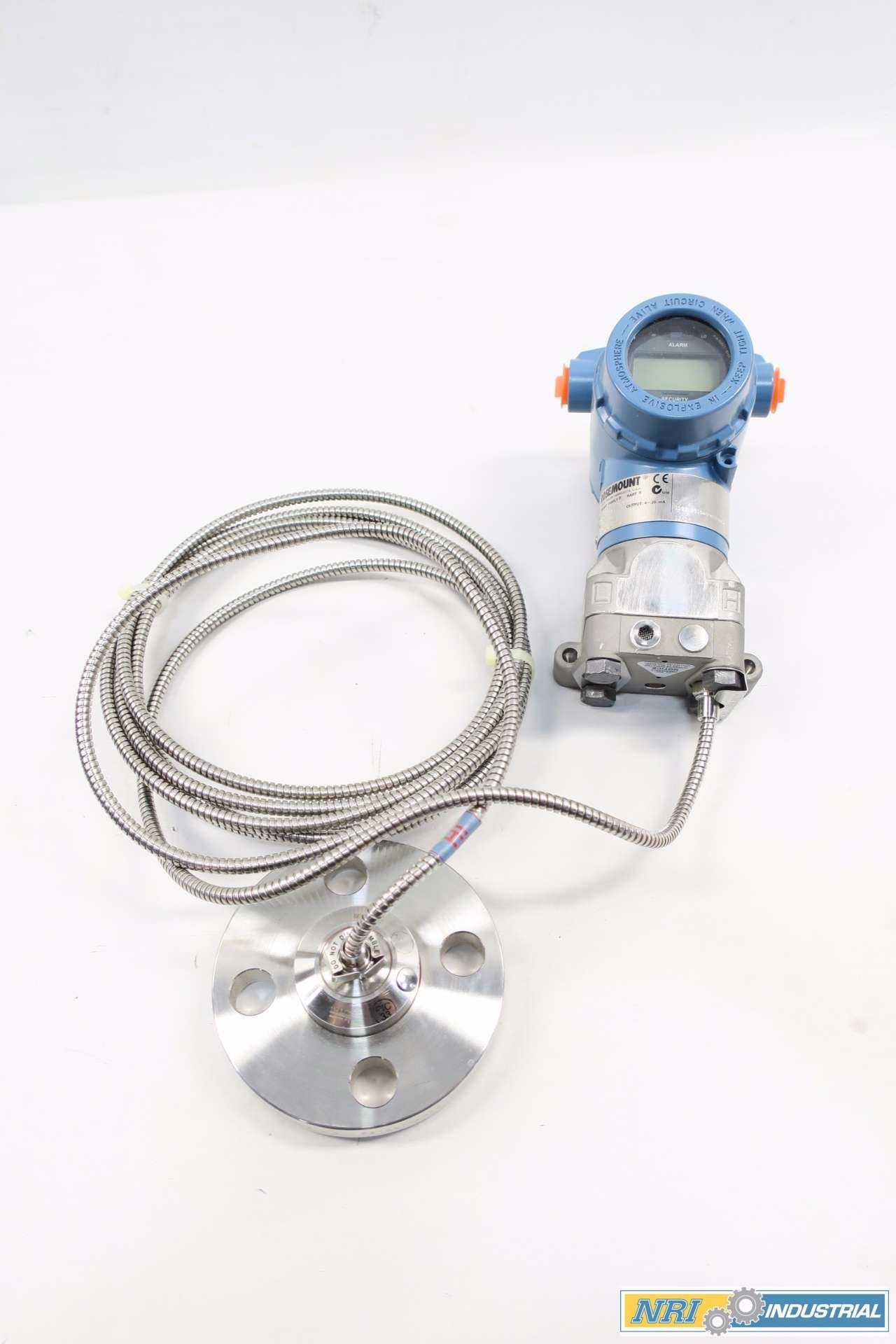 ROSEMOUNT 3051CG4 0-300PSI PRESSURE TRANSMITTER - MISCELLANEOUS