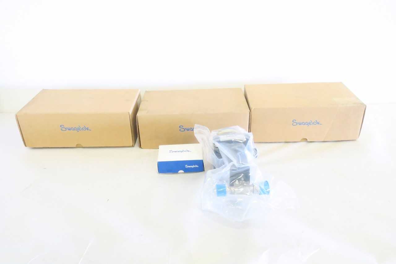 LOT OF SWAGELOK M-8BG-V19-5C STAINLESS PNEUMATIC ACTUATOR - MISCELLANEOUS