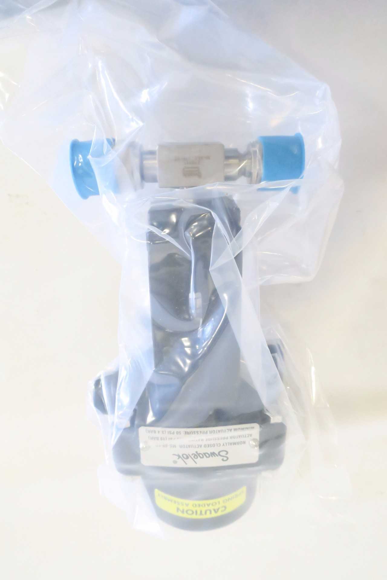 LOT OF SWAGELOK M-8BG-V19-5C STAINLESS PNEUMATIC ACTUATOR - MISCELLANEOUS