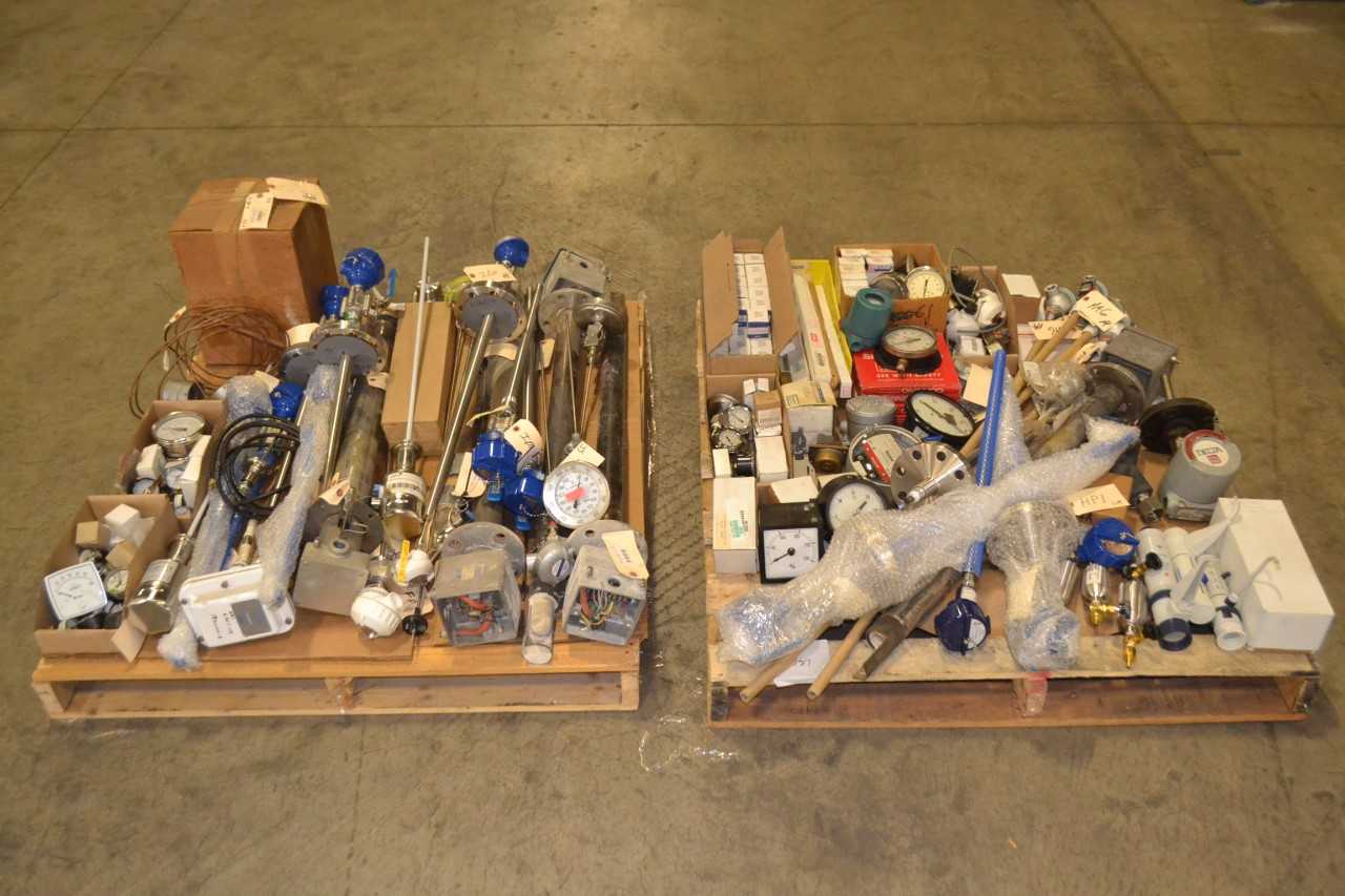 2 PALLETS OF ASSORTED INSTRUMENTATION - MISCELLANEOUS
