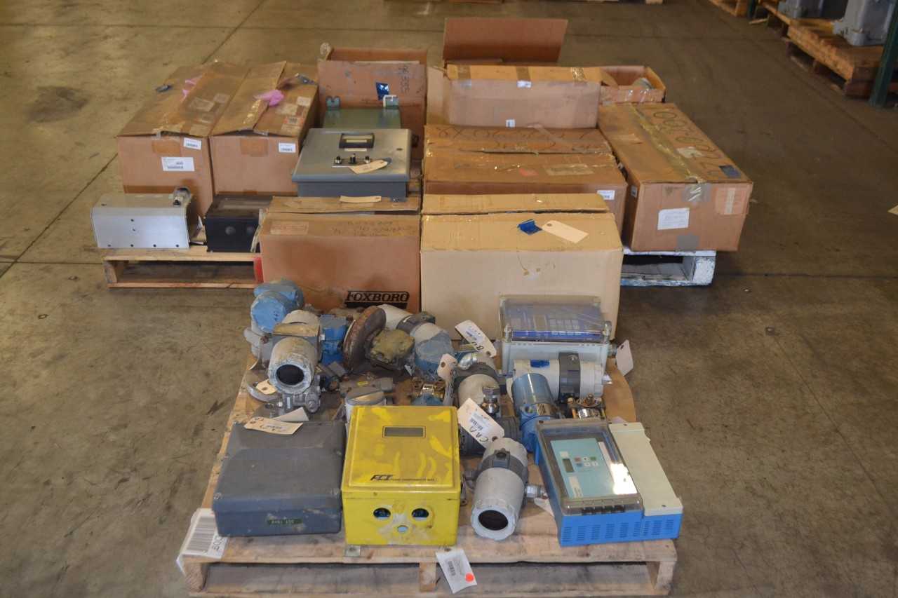 3 PALLETS OF ASSORTED INSTRUMENTATION - MISCELLANEOUS