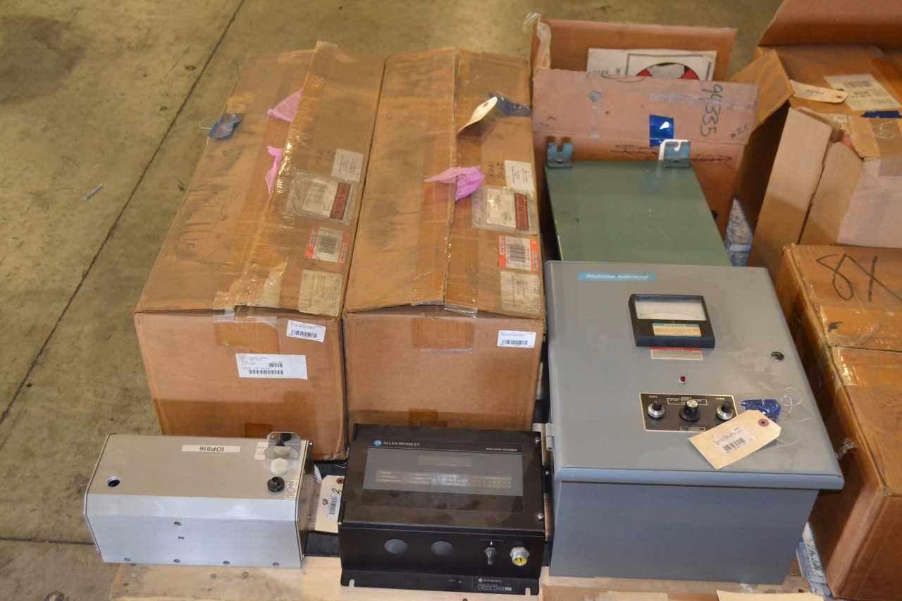 3 PALLETS OF ASSORTED INSTRUMENTATION - MISCELLANEOUS