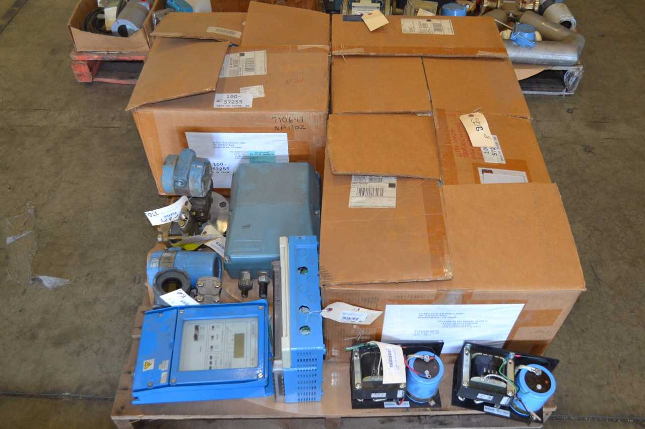 3 PALLETS OF ASSORTED INSTRUMENTATION - MISCELLANEOUS